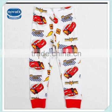 (B5776) 2-6y Nova factory produce kids wear export baby boys print fashion cars pants