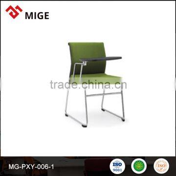 Fashionable training folding chair with writing board