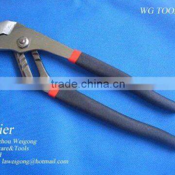 8"Groove-joint plier with dipped handle