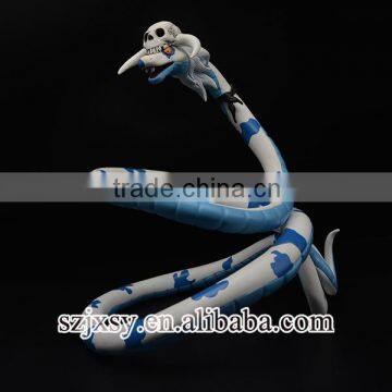 Realistic ONE PIECE Anime Character Resin Snake