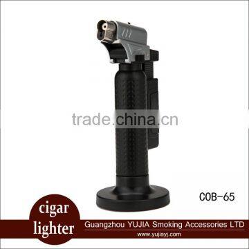 Guangzhou Yujia cohiba OEM ODM jet flame cigar lighter 1 flame lighter wholesale