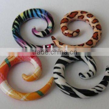 Body Piercing Jewelry-UV Circular Plug