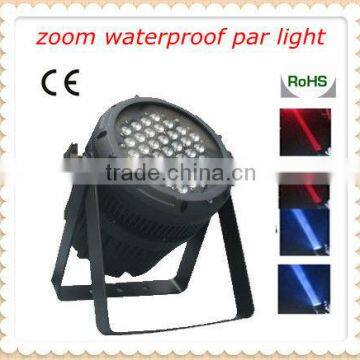 37pcs 3W led waterproof studio par lighting