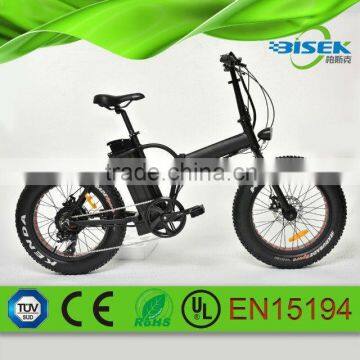 cheap folding electric bicycle mountain bike fat tire hot sale