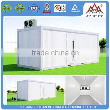 High quality different size cold prefab storage containers house low price