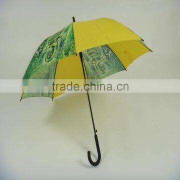 promotional full printing straight umbrella customized