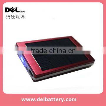 High quality multi-function Solar power bank portable mobile charger