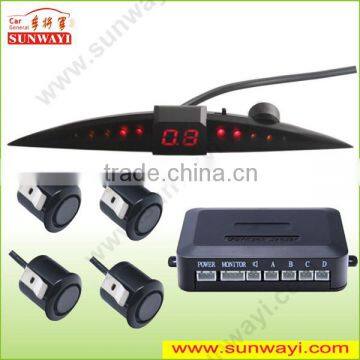 popular 12V LED parking sensors with 2/4/6/8 sensors for blind spot detection system