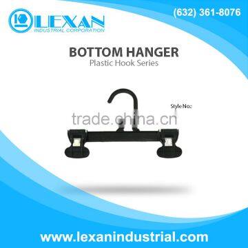 6108 - 8" Plastic Pinch Grip Hanger with Plastic Hook for Bottoms, Pants, Skirts, Shorts (Philippines)