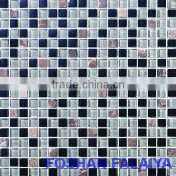 Crystal Mosaic Glass and Stone Mosaic GS075