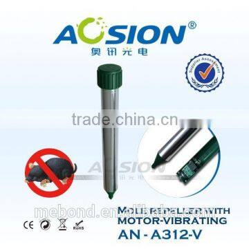 With Motor Vibrating sonic batery operated mole repellents
