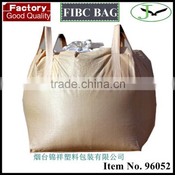 durable one ton recycled pp woven bulk fiber grain bag