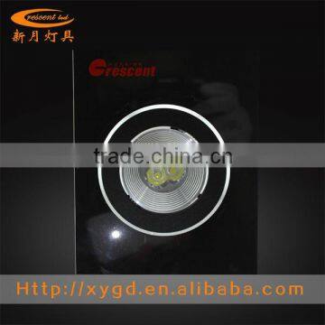 Best selling matte gold silver edge round 85-265v light leds ceiling downlight with 2 years warranty