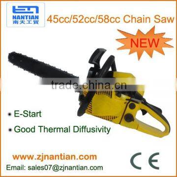 New model High Power 45cc/52cc/58cc gasoline Chainsaw 2.8HP 20" Bar