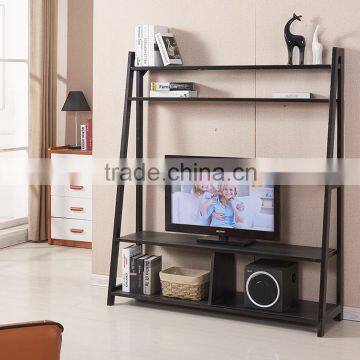 european style wood tv rack