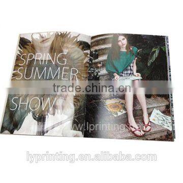 Cheap color magazine printing good quality