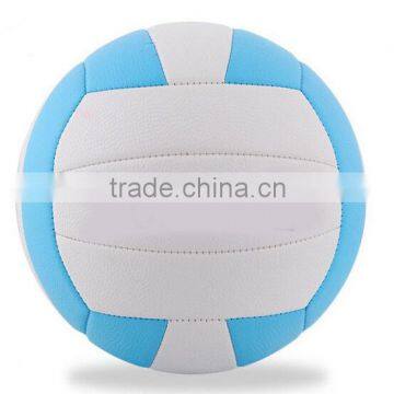 white color rubber bladder promtional PVC volleyball