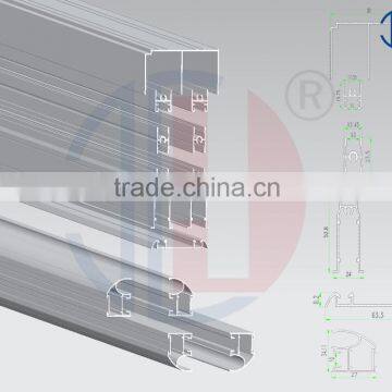 Good quality sliding aluminum wardrobe profile