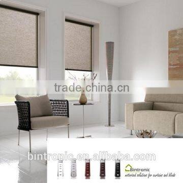 Bintronic Home Window Blackout Decoration Roman Blind Track With Micro DC Electric Motor