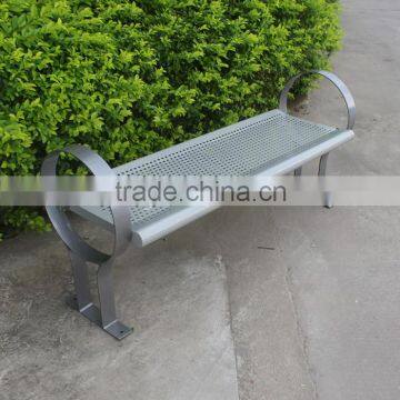 Metal park bench frame steel bench brackets outdoor steel bench