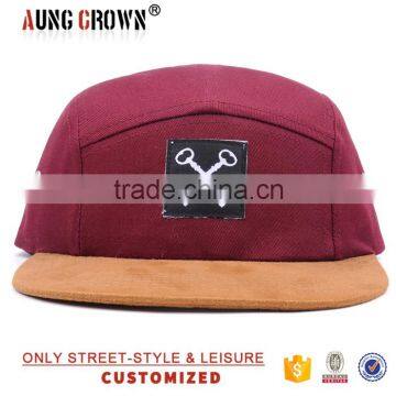 custom design 5 panel/5 panel wholesale/5 panel man hat