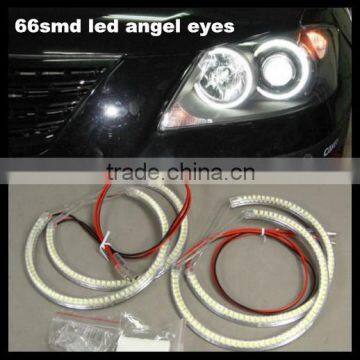 12v led angel eyes 66smd led headlight kit smd angel eyes halo ring angel eye warning lamp for bmw e36 e38 e39 e90 e83 x3 e46