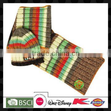 winter sets knitted hat and scarf