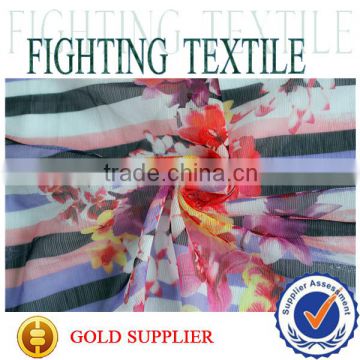 new product printed polyester yoryu chiffon/wrinkle chiffon/crinkle chiffon