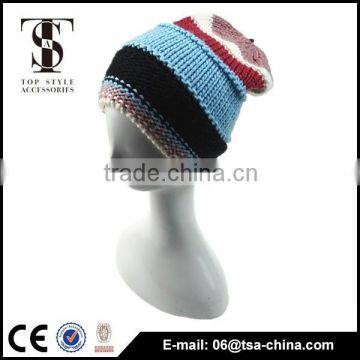 Hot Sale New Fashion Autumn Winter Unisex hat Hip Hop Beanie Multi Color Knitted Beanie