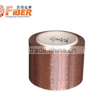 polyester yarn ,knitting single low melting point yarn