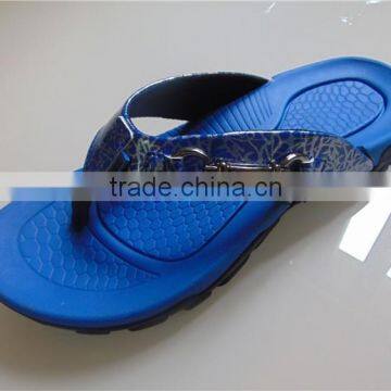 2016 Men sport sandals custom PU flip flops