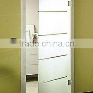 interior glass swing door