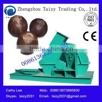 Hot selling coconut shell chipping machine for greenhouse 008613673685830