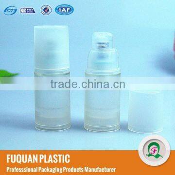 15ML PP material cosmetic packaging airless bottles