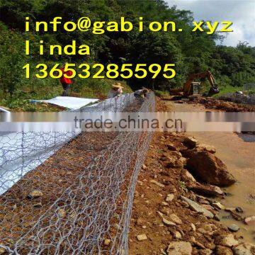 Hexagonal Hole Shape hexagonal gabion box