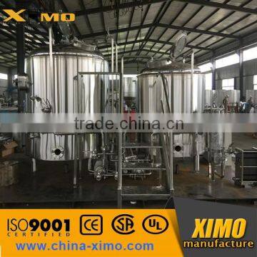 800L small beer manufacturing machine and brewpub brewery system