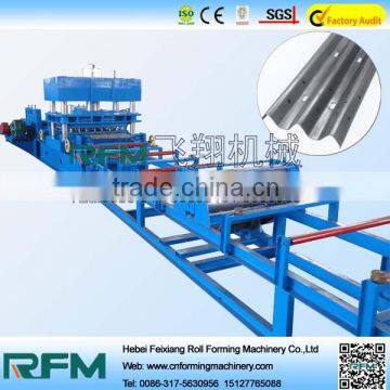 Feixiang roll forming equipments, w beam galvanized guardrail machine