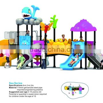 Children Plastic Tubes Playground Slide