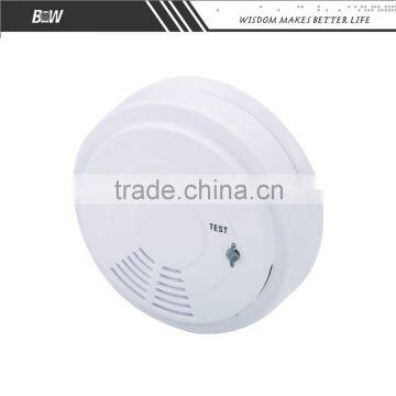 Smart Home Fire Alarm Sensor Wireless AC 9V Battery Operated Photoelectric Smoke Detector