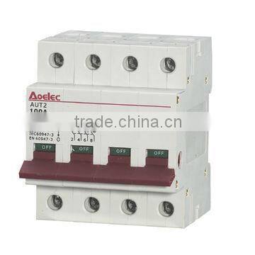 AUT2 well for international market main switch 4P 100A