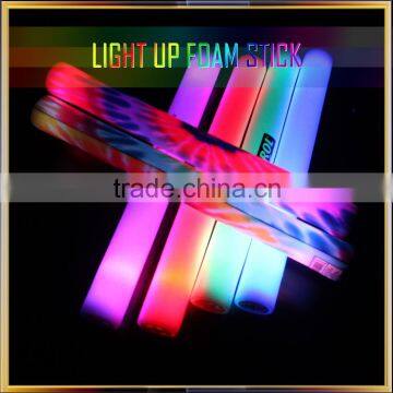 2016 Factory LED Lights Baton, LED Light Up Foam Glow Stick with Logo