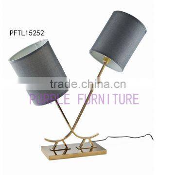 stainless steel fashion decoration dressing room table lamps