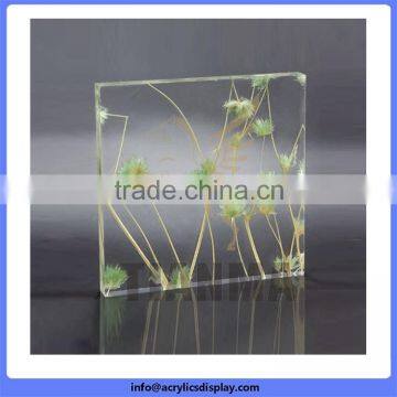 China Factory Price Best Selling Acrylic Paper Weight With Metal Insert photo-6