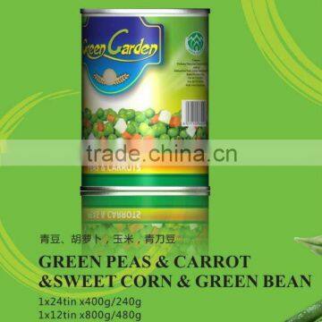 400g/tin canned food mix vegetable