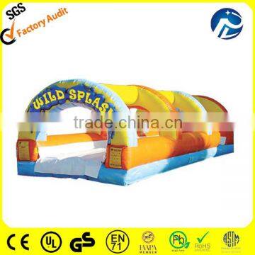 inflatable soap water slip slide