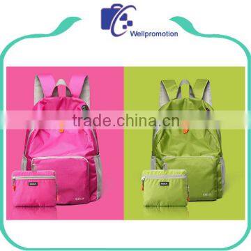 Promotional Customized Children Foldable Backpack / School Bags Backpack for Girls Supplier's Choice photo-5