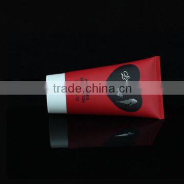 150ml RED packing tube for body lotion with PP cap