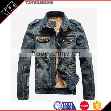 2016 Top OEM Newest Design Fashion Cool Wholesale High Quality Mens Jeans Jacket,coat Wear China Quality Choice
