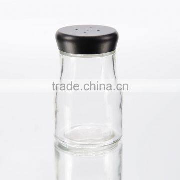 Clear Small Salt&Pepper Jar With Plastic
