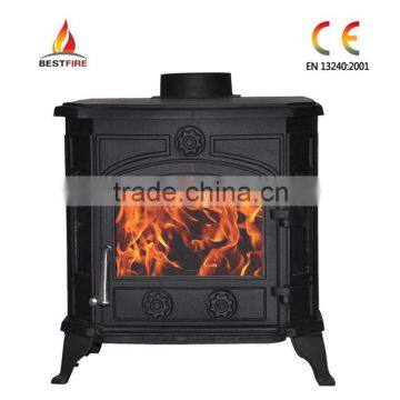 Cast iron heating wood stove